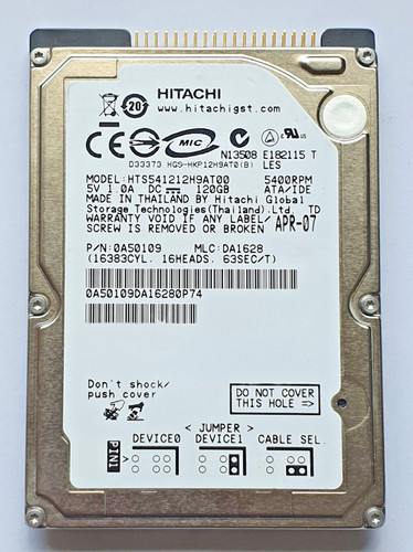 Disque dur interne 120 ide - 120, go