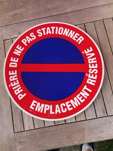 Panneau stationnement interdit - panneau,