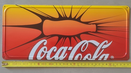 Plaque publicitaire coca cola - plaque,