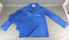 Ensemble veste et pantalon bleu de travail, SNCF, taille 42-43.