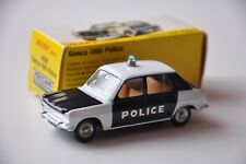Ancienne et authentique SIMCA 1100 Police 1968 DINKY MECCANO 1/43 comme neuve