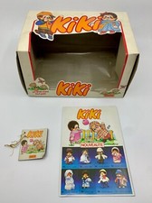 MONCHHICHI モンチッチ KIKI ● ORIGINAL VINTAGE BOX+BOOKLET+TAG FRANCE 80' 