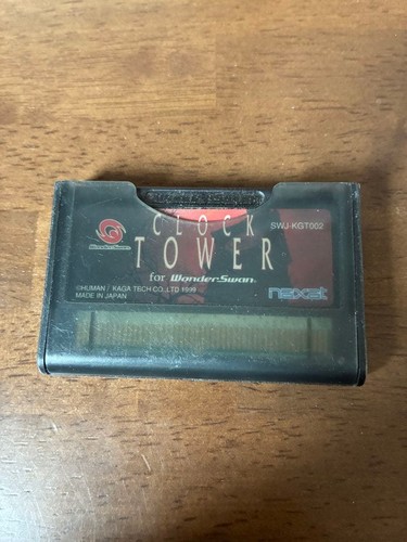 Clock tower wonderswan case - wonderswan, sw