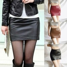 Mini-jupe jupes cuir neuf sexy