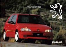 Catalogue Brochure Peugeot 106