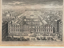 Rare grande gravure XVIIIème