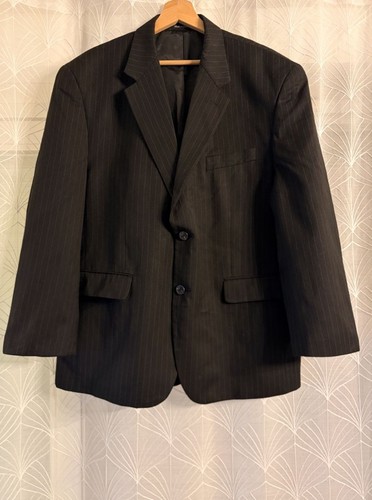 Veste costume rayures tennis