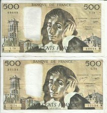 France 500 francs 1977 - 500,