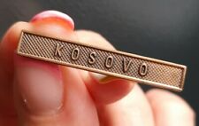 A06X10 Kosovo barrette agrafe ordonnance décoration Médaille militaria 