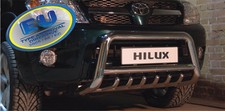 Pare Buffle Protection Avant Pour Toyota Hilux 2011-2016 Avec Grill
