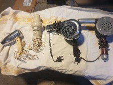 ANCIENS ET TRES DECOS Lot 4 SECHE CHEVEUX  CHROME  