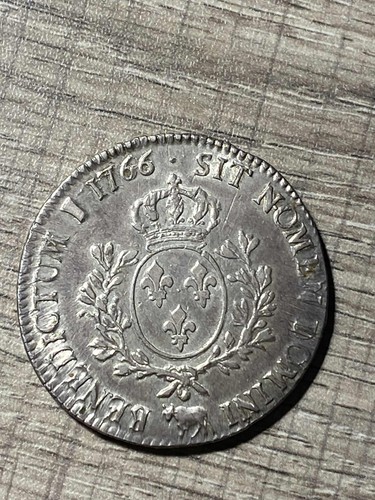 Ecu 1766 louis argent - 1766,