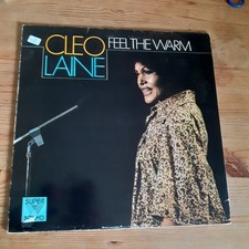 CLEO LAINE FEEL THE WARM LP