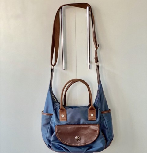 Lancel paris nylon canvas - lancel,