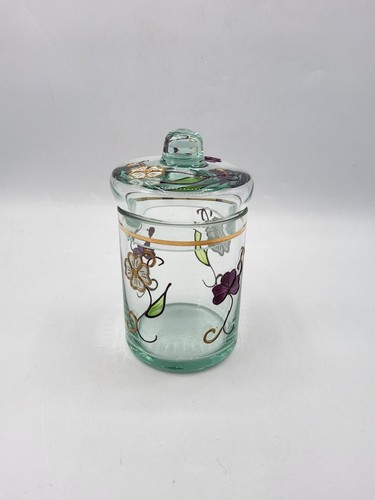 Pot couvert verre soufflé - couvert, en