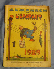 ALMANACH DE L'ÉPATANT  1929