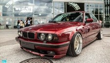 bmw e34 doublure sur le pare choc avant 540 bmw e34 avant lèvre lip spoiler