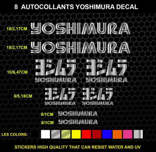 Convient yoshimura 8 - à,