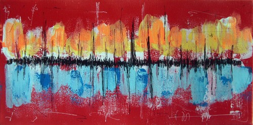 Horizon red signed - red, hayvon