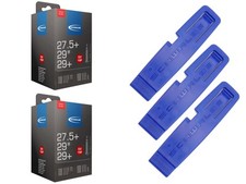 2 x tuyau Schwalbe 75-584 (27,5 x 3,00) 650B SV 40 mm Sclaverand + lève-pneu