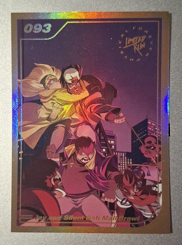 Limited run trading - run, card