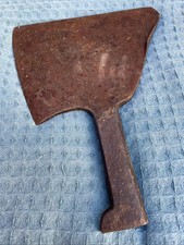 Ancien Gros Hachoir de Boucher / Ancienne Feuille