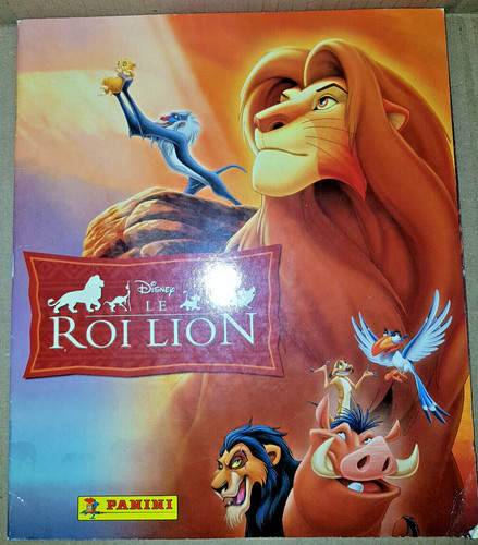 Album panini roi lion - album, le