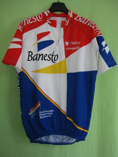 Maillot cycliste banesto - maillot,