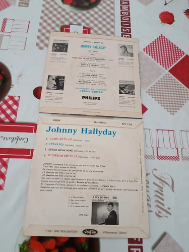 vinyle 45 tours johnny hallyday