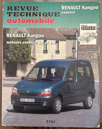 Rta renault kangoo - kangoo, essence