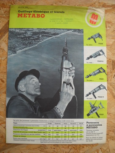 Catalogue brochure metabo - catalogue/brochure,