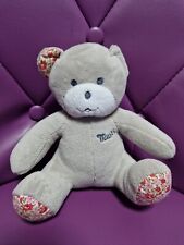 DOUDOU peluche ours gris