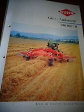 CATALOGUE - AGRICOLE - TRACTEUR - KUNH GIRO ANDAINEUR ( réf 66