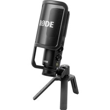 Rode NT-USB+ Sur pied Microphone à condensateur Type de transmission
