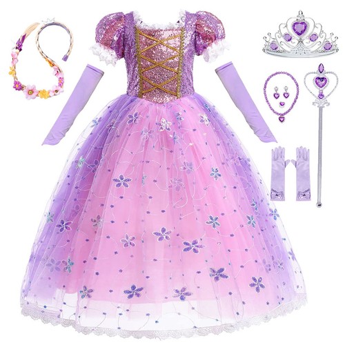 Déguisement raiponce costume - déguisement,