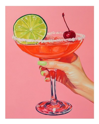 Art mural cocktail - , vivant