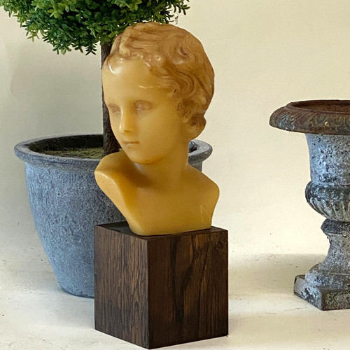 Ancienne statuette petit buste - ancienne,