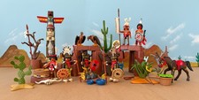 +++ PLAYMOBIL sorciers indiens, totem - Diorama avec 3732-5247-3483 +++