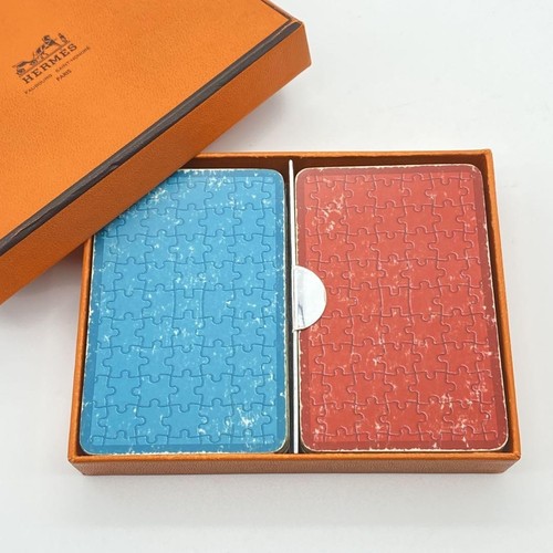 Jeu puzzle cartes jouer - puzzle, à
