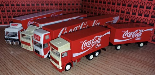 Herpa camions coca cola - 1/87,