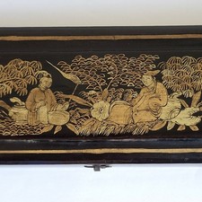 Boite écrin pour éventail en