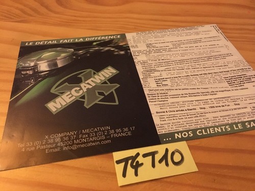 Mecatwin moto prospectus - x,