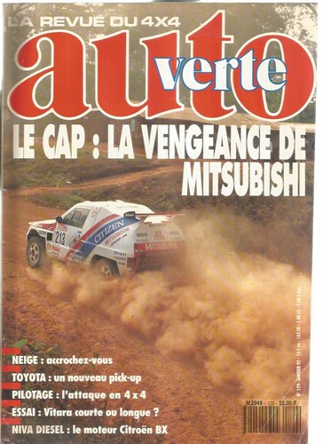 Auto verte 129 niva - auto,