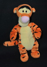 Peluche doudou tigrou DISNEY FISHER PRICE MATTEL 2001 orange jaune 26 cm TTBE