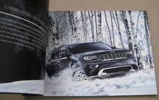 JEEP GRAND CHEROKEE 4X4 Catalogue 76p Brochure Prospekt Folder Dépliant French