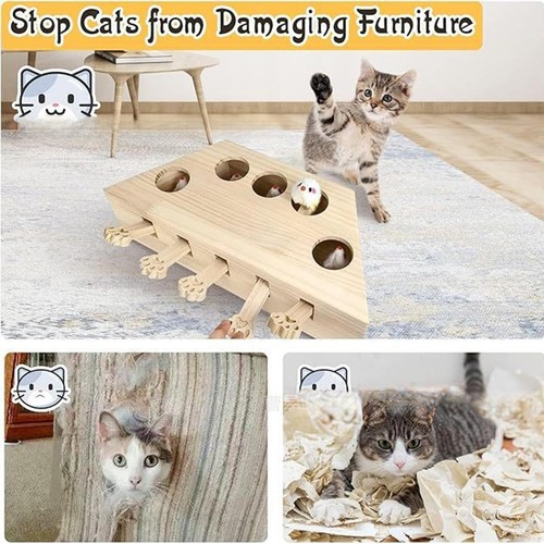 Jeu tape taupe pour chat - jeu, de