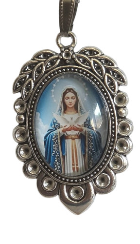 Pendentif vierge marie - vierge,