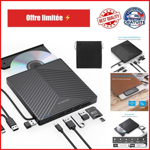 Origbelie lecteur dvd - lecteur,