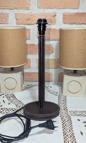 Joli pied lampe gainé - lampe,