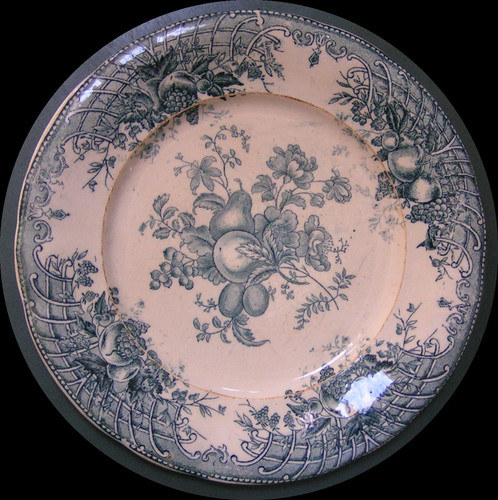 Assiette faïence terre - faïence, de